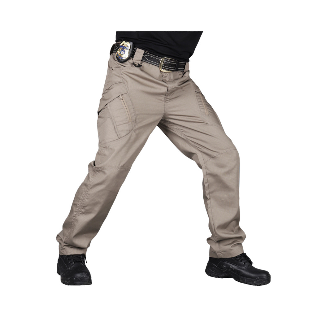 Comprar Pantalones largos holgados resistentes al desgaste y transpirables  a la moda para hombre, pantalones militares para exteriores, monos de  entrenamiento, pantalones de camuflaje del ejército