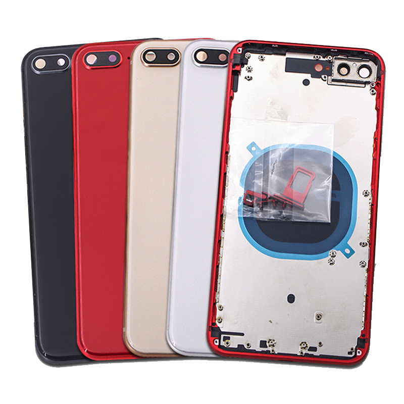Para iphone 8/8 Plus Cubierta Trasera De La Batería Puerta Marco Del ...