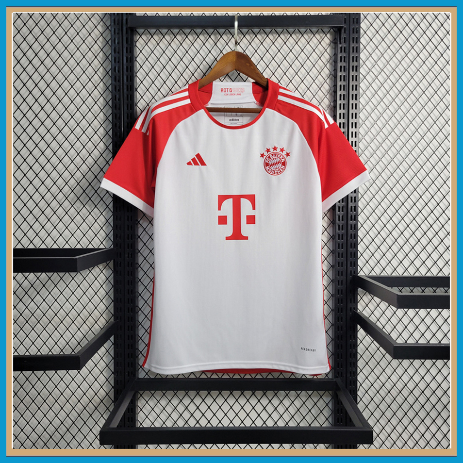 Nueva Camiseta De Fútbol Para Hombre Bayern München 23 24 Munich Home I