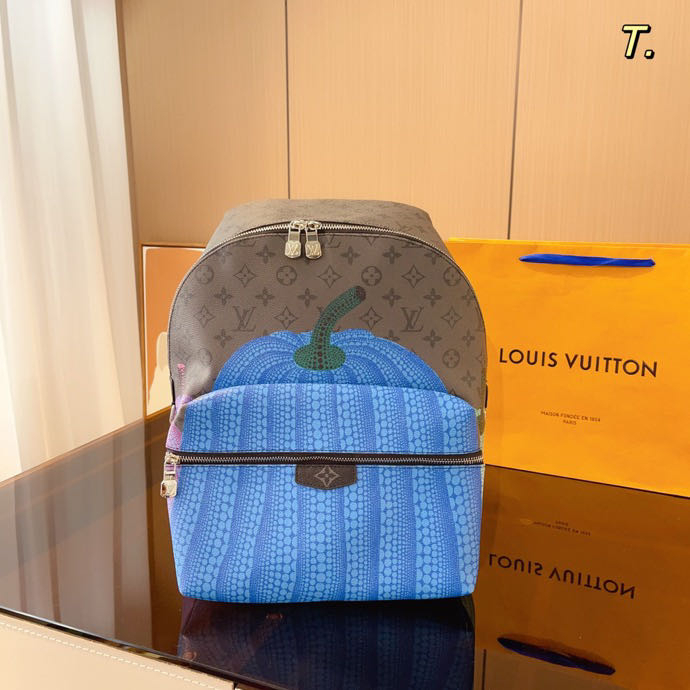 Listo Para Enviar La Nueva Mochila Louis Vuitton M46440 100 % original  Auténtica LV Moda Calabaza Patrón