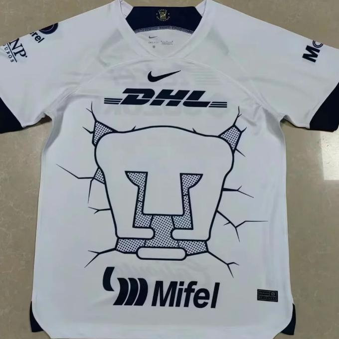 Camiseta De Fútbol Pumas UNAM 2023/24 Home Supporter Shirt Shopee México
