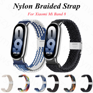 Para Xiaomi Mi Band 8 Loop Correa de reloj de repuesto de nylon