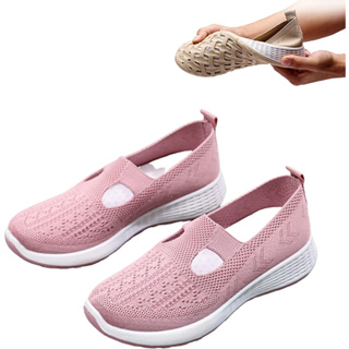 Zapatillas de ballet transpirables para mujer, cómodas, ligeras, casuales