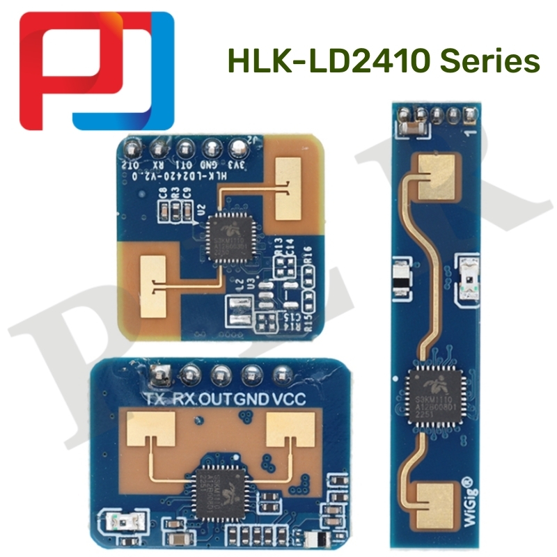 Módulo De Radar HLK-LD2410 5V Mini Alta Sensibilidad 24GHz Sensor De ...