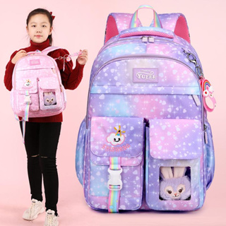 Mochila para niñas, mochilas para niñas, mochila para niños con  compartimentos, mochila escolar primaria para niñas, Púrpura, Casual