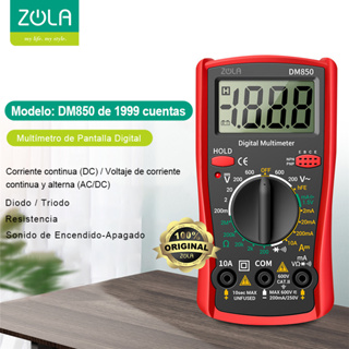 ANENG DM850 herramientas electricista multimetro inteligente transistor  tester medidor de voltaje digital acdc multimeter profesional voltimetro