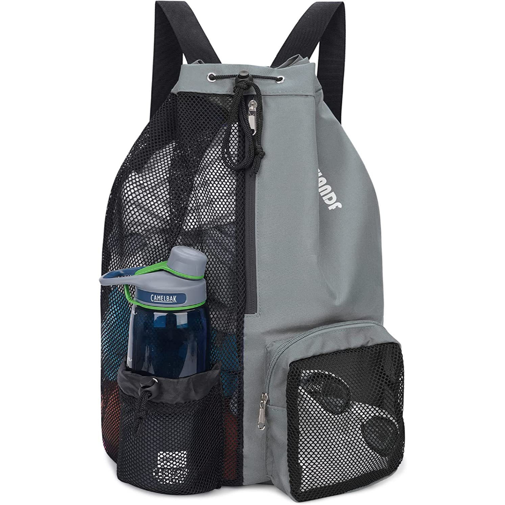 Mochila Playa Mochila De Malla Para Natación Y Playa Bolsa
