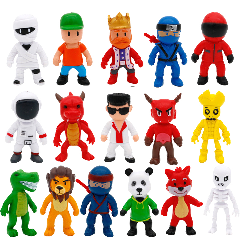 24pcs juguetes Stumble Guys Card Game Model Stumble Guys Anime action toy  figures setfor Kids Gift Collction - AliExpress