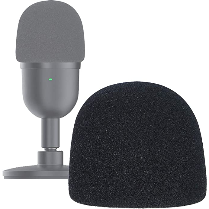 Razer Seiren Mini Pop Filter Cubierta Para Parabrisas De Espuma De