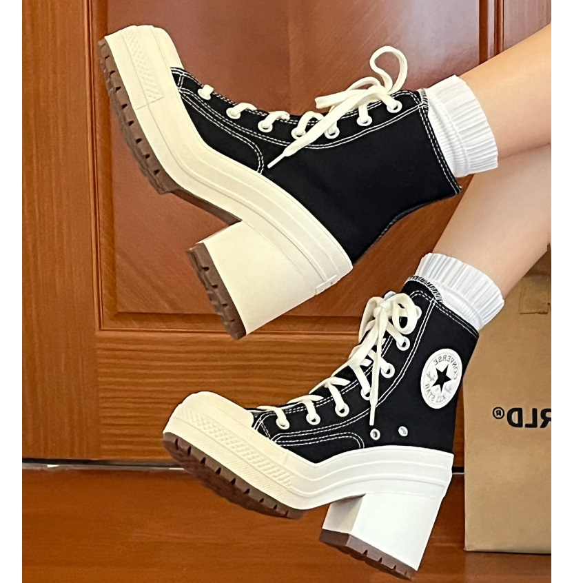 Converse de best sale suela gruesa