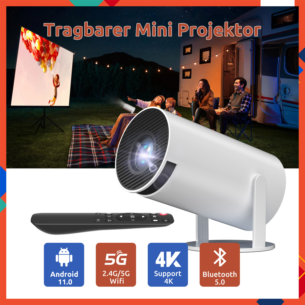 Mini Proyector 4K Soporte Android 11 Magcubic 