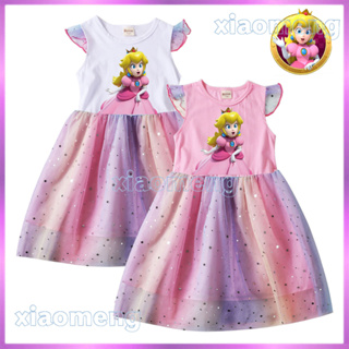 Vestido Princesa Peach - Mario Bros