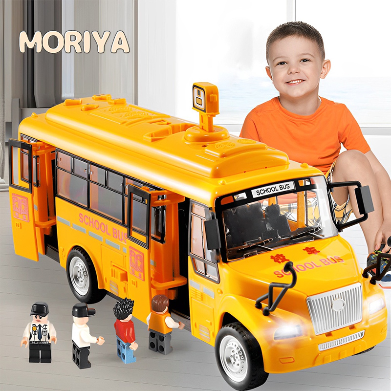Juguete De Coche Para Niños Educación Temprana Sonido Ligero Autobús