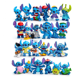 6pcs/Set Disney Mini Stitch Figure Toy Set Anime Stitch Action Figurines  Dolls Home Party Supply Decoration Christmas Gift Toys - AliExpress