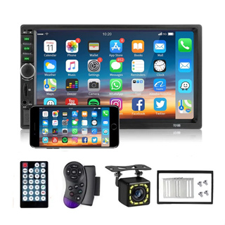 PLZ Radio estéreo para coche Apple Car Play Radio, inalámbrico de 10.1  pulgadas Carplay Android pantalla táctil automática, Bluetooth 5.3,  receptor de