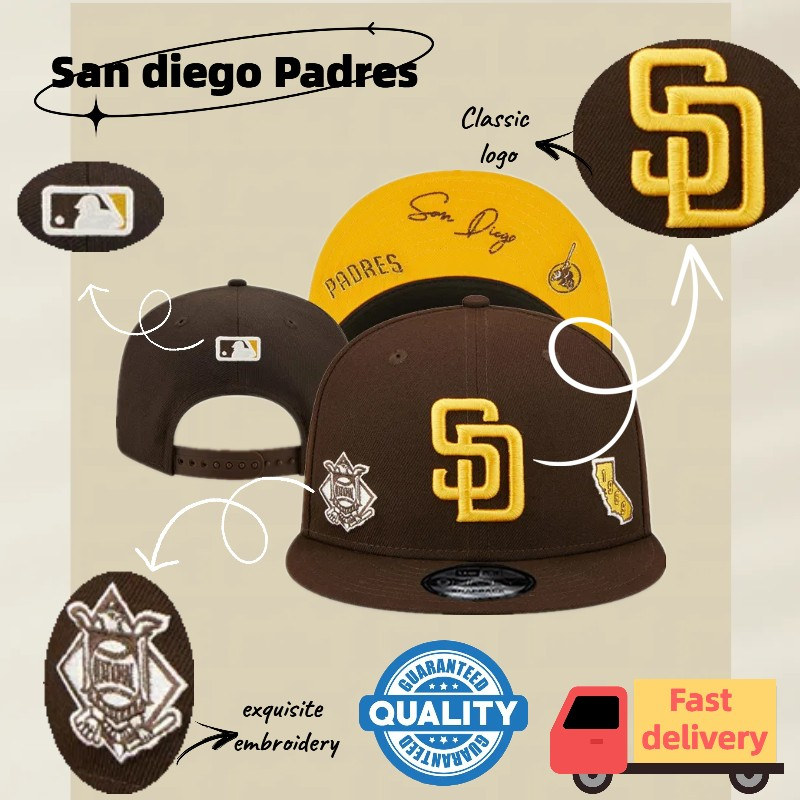 Camiseta San Diego Padres Logo Beisbol Hombre Ink