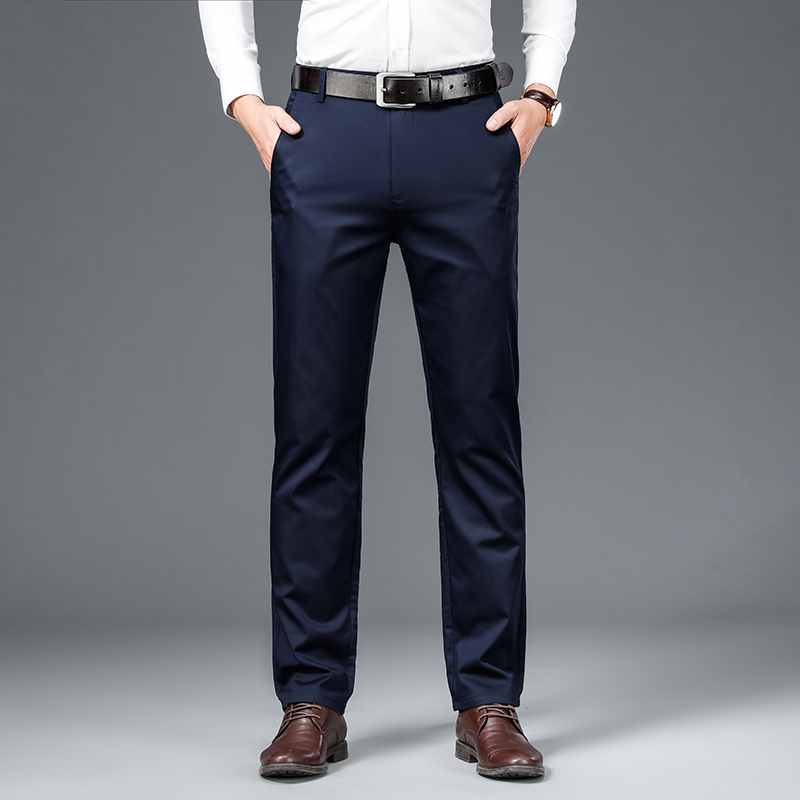 Pantalones Casuales De Los Hombres Slim Fit Versión Coreana De Moda De Alta  Calidad Seluar Panjang Kasual Lelaki