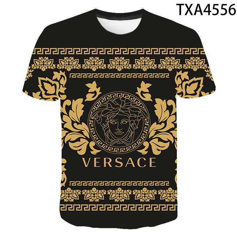 Playera versace negra new arrivals