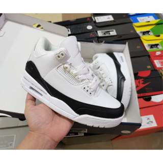 Jordan 3 discount negro con blanco