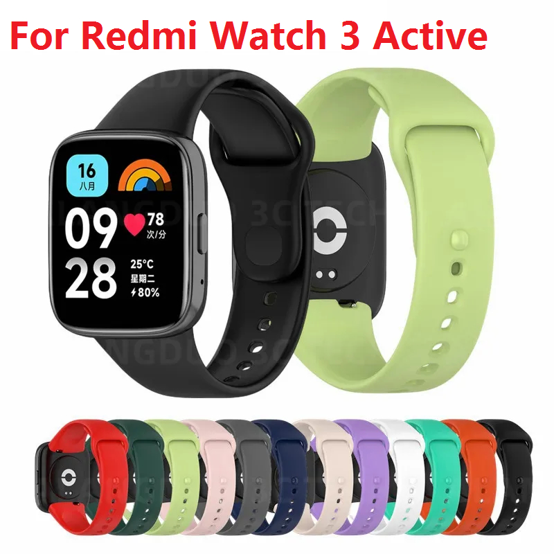 Correa Silicona Smartwatch compatible con Redmi watch 3