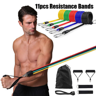 WorthWhile-Bandas de resistencia para gimnasio, cintas elásticas de goma  para Yoga, Crossfit, equipo de entrenamiento