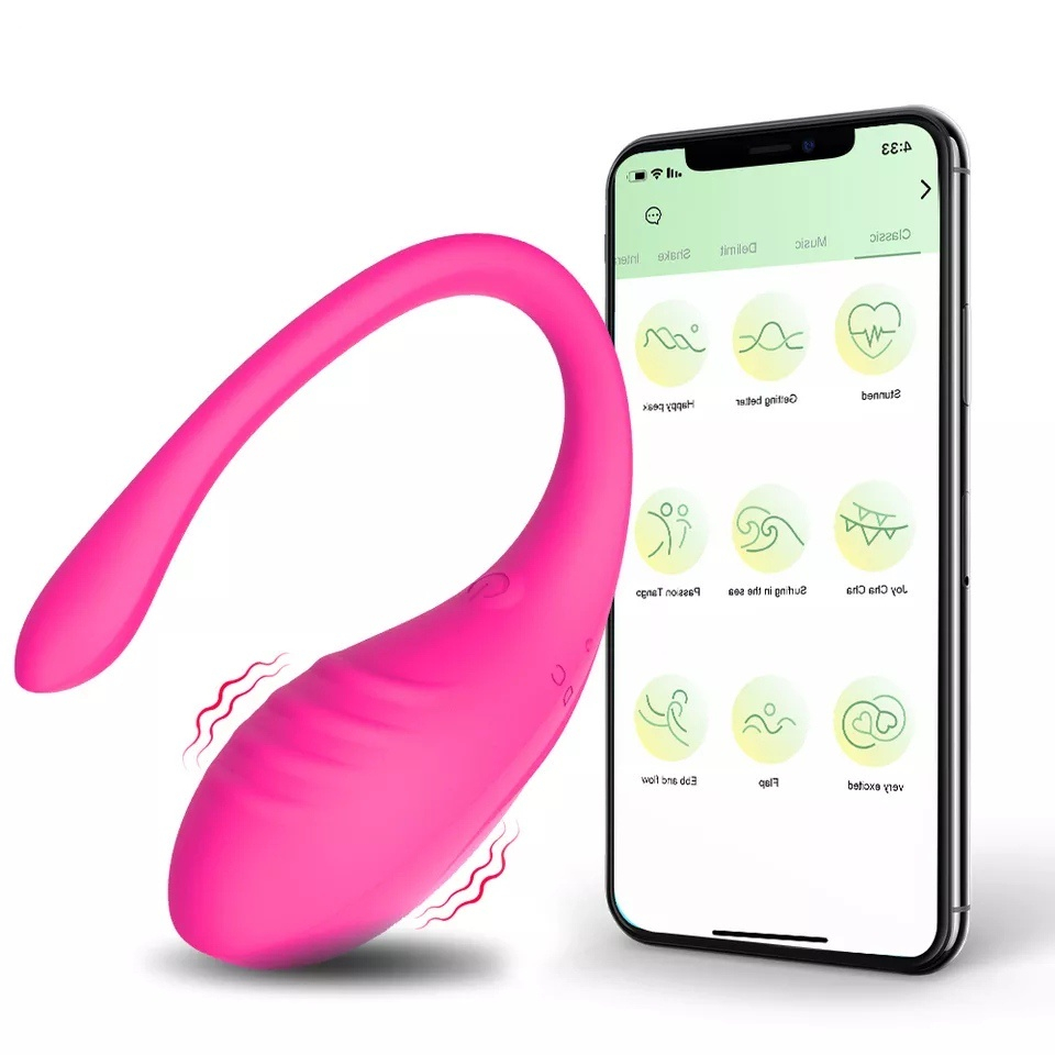 Control Vibrador Bluetooth En Teléfono Celular Tienda De Sexo Silencioso