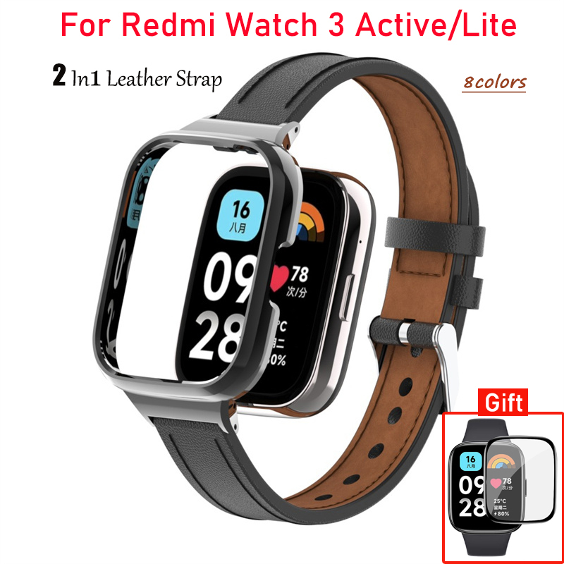 Correa de silicona Xiaomi Redmi Watch 3 Active Marfil