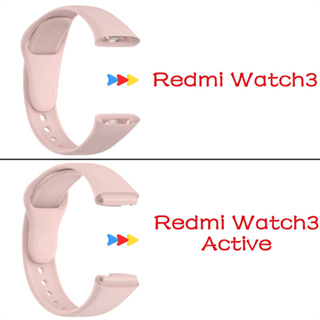 Para redmi watch 3 active Correa Activa De Repuesto Deporte Suave Pulsera  De Silicona Xiaomi redmi watch 3