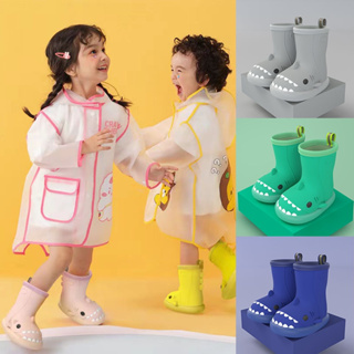Zapatos de lluvia para niños de Disney, botas de lluvia impermeables  cálidas de algodón desmontables para invierno, lindos zapatos de agua