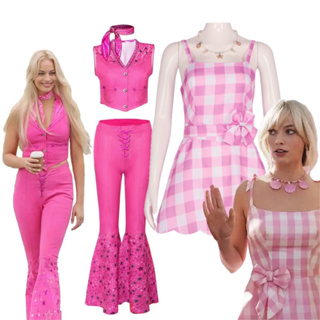 Nueva película Barbie disfraz para mujeres niñas Ken Ryan Gosling Cosplay  ropa Top pantalones uniforme Halloween carnaval fiesta disfraces