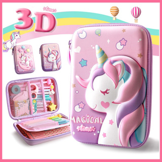 14 Mochila De Unicornio 3D Grande Niña Mochilas Escolares Para Niñas 6 7 8  Años