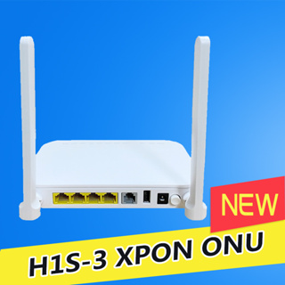 Enrutador de fibra óptica XPON ONU GE + 2USB + TEL HGU WIFI 2,4G y