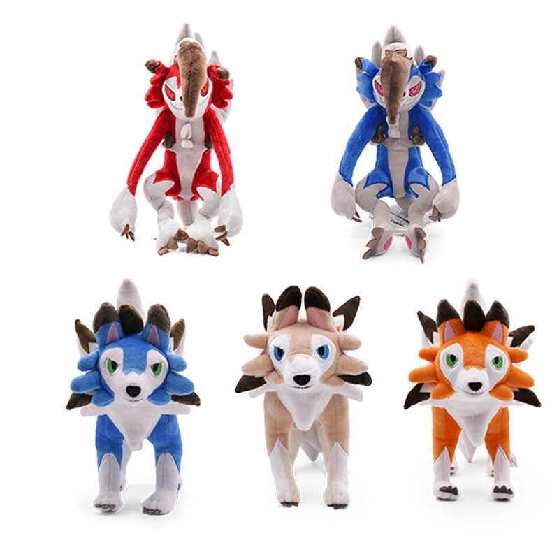 Peluche discount de lycanroc