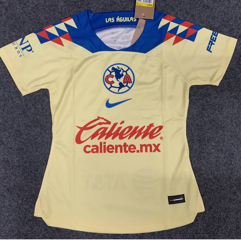 Camiseta deportiva para mujer, camiseta de fútbol para club de fútbol.