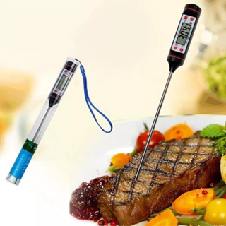 1pc, Food Thermometer, Instant Read Meat Thermometer, Termometro Digital  Cocina, Baking Thermometer, Digital Cooking Food Thermometer With Super Long