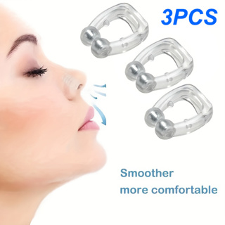  Dispositivos antironquidos, solución de ronquidos que alivian  los ronquidos de ventilación de nariz para hombres y mujeres, filtro  purificador de aire 2 en 1 y ayudas para dormir para detener los