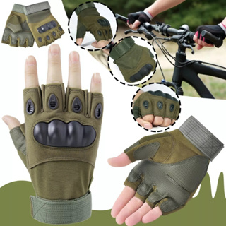 Comprar Guantes de ciclismo con pantalla táctil, guantes militares