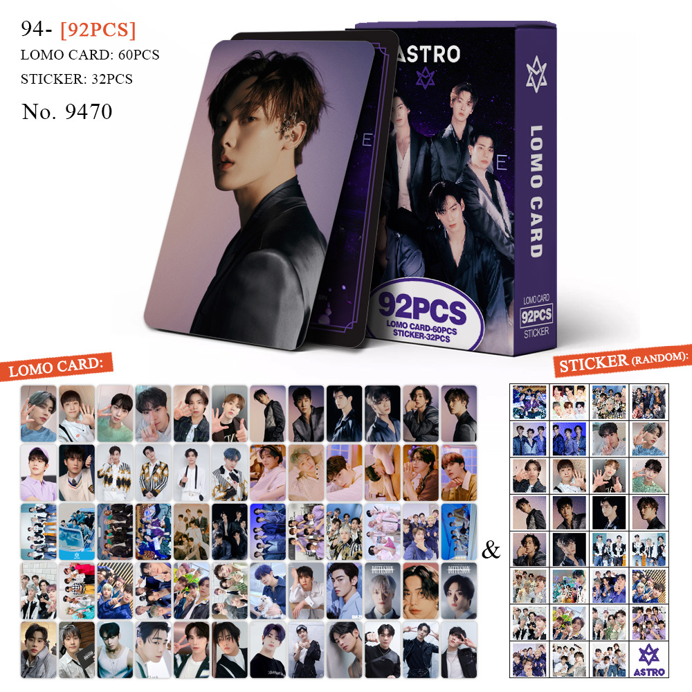 ASTRO Album Scope Photocard Lomo Tarjeta Postal 60 Unids/Caja | Shopee ...