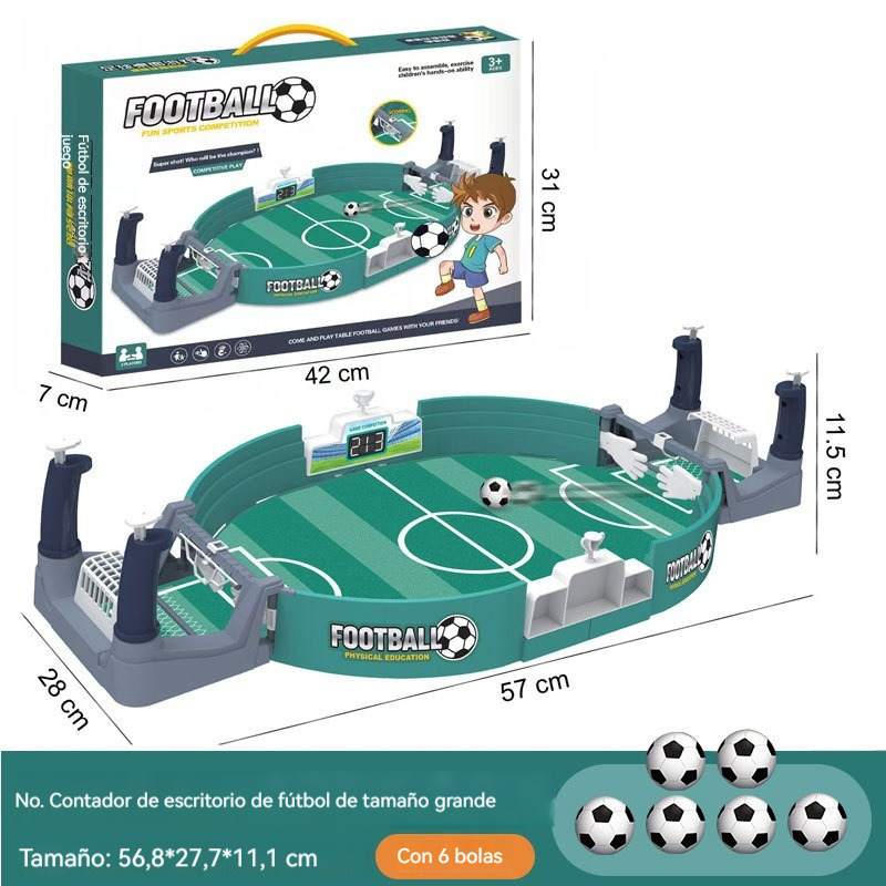 Juego de futbolín interactivo para niños, bandeja de juego de mini