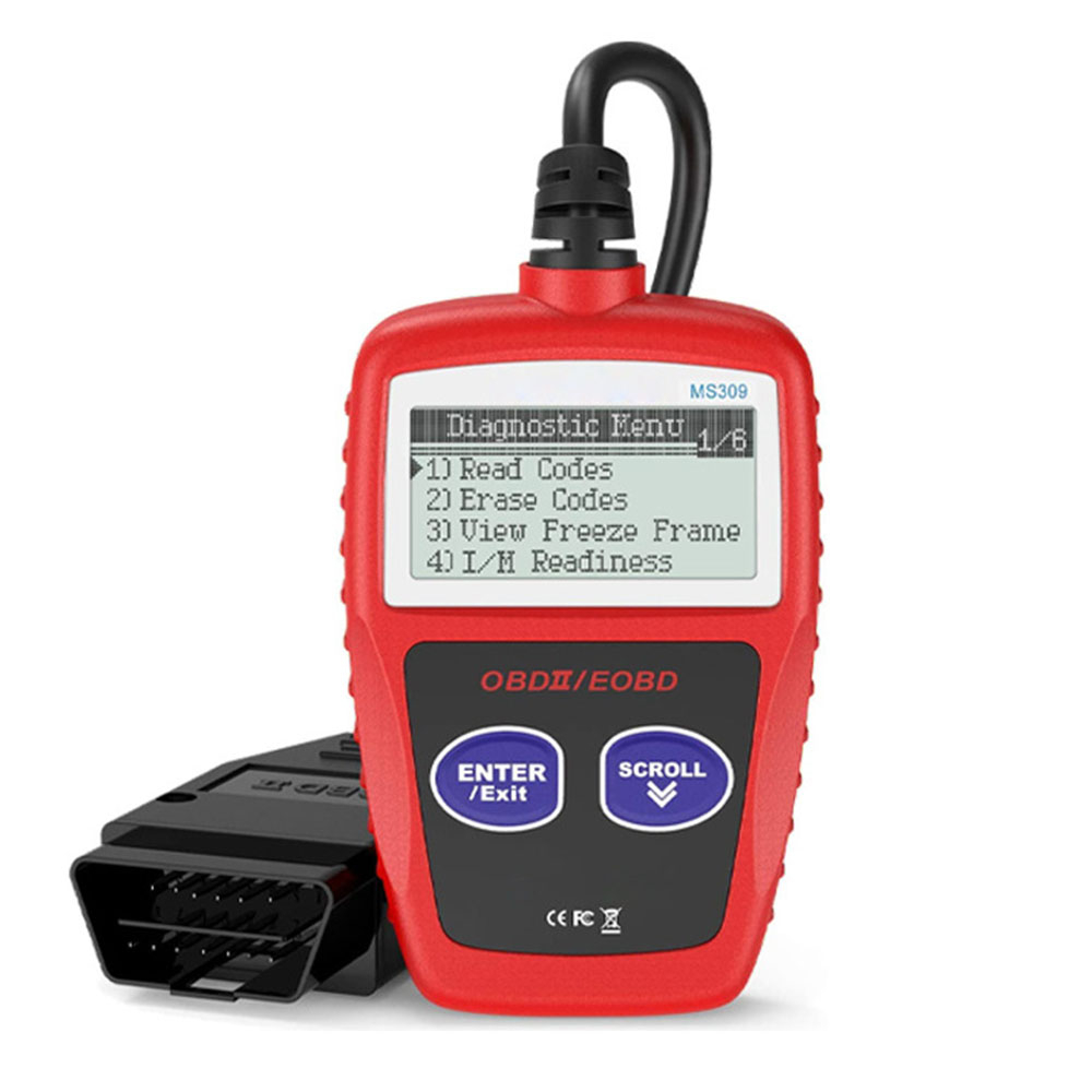 Escáner OBD2, lector de código de coche OBD II, analizador de errores de  luz de motor de verificación automotriz, herramienta de escaneo de