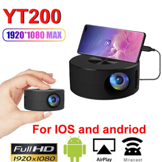 Proyector de TV Android HD 1080p con WiFi Bluetooth 9000 lúmenes,  proyectores de video inalámbricos LCD LED para juegos de películas al aire  libre
