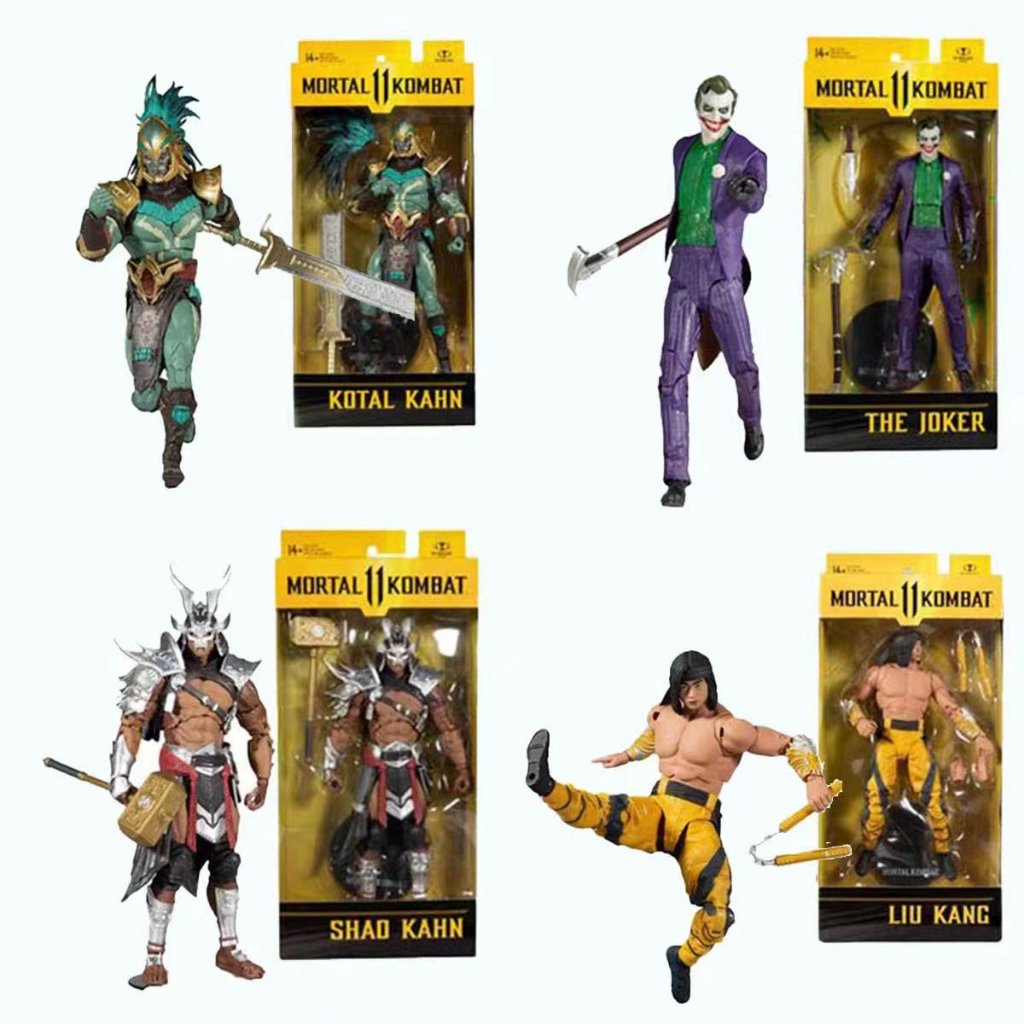 Mortal Kombat Nightwolf Commando El Joker Kabal Coleccionable 18cm Figura De Accion Juguetes Modelo McFarlane Toys