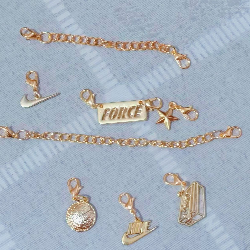 Zapatos Accesorios Air Force Chain one bricolaje [sin zapatos