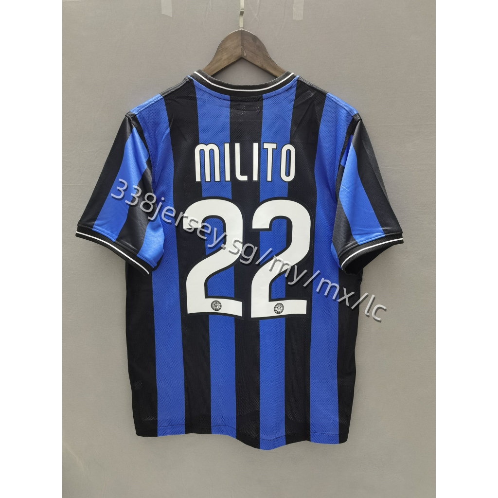 Camiseta Inter de Milan Retro - Milito