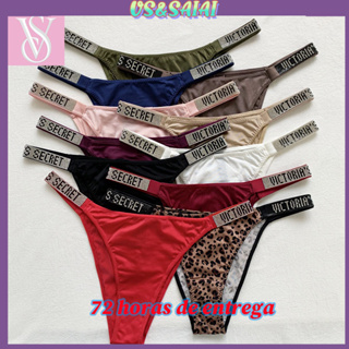 Lo nuevo en 4 piezas Set tanga con letra & con estampado de flor!