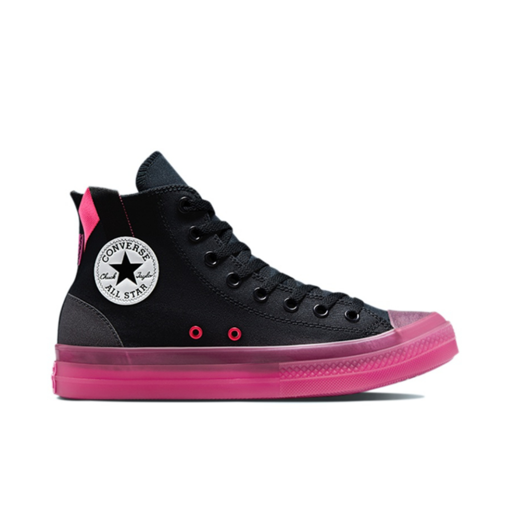 CON 0OVERSE All Star CX Chuck Taylor Zapatos Clasicos De Lona Rosa Negra Shopee Mexico