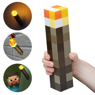 Lámpara antorcha del Minecraft