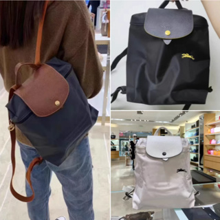 Lindo Popular Moda Nueva Chica Estudiante Bolsa de la Escuela Multi-bolsillo  Gran capacidad Ocio al aire libre Impermeable Nylon Mujeres # 39;s Mochila  D