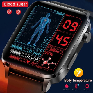 Reloj Inteligente De Medidor Glucosa En Sangre Para Hombre