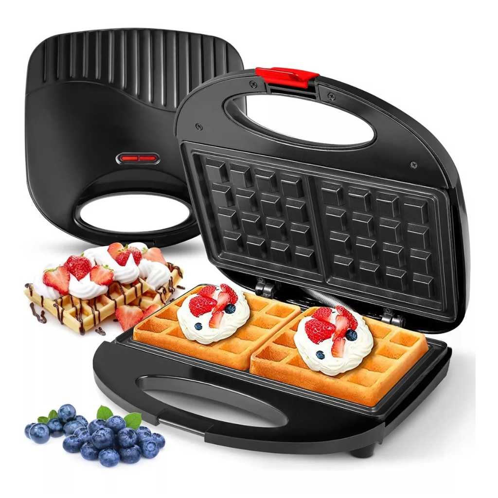 Maquina Gofres LEHMANN Gofrera Eléctrica Doble Máquina Para